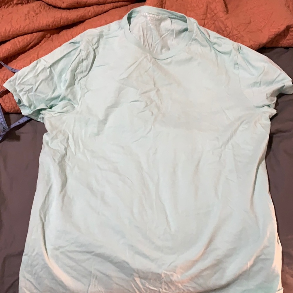 Like new shirt mint green j crew